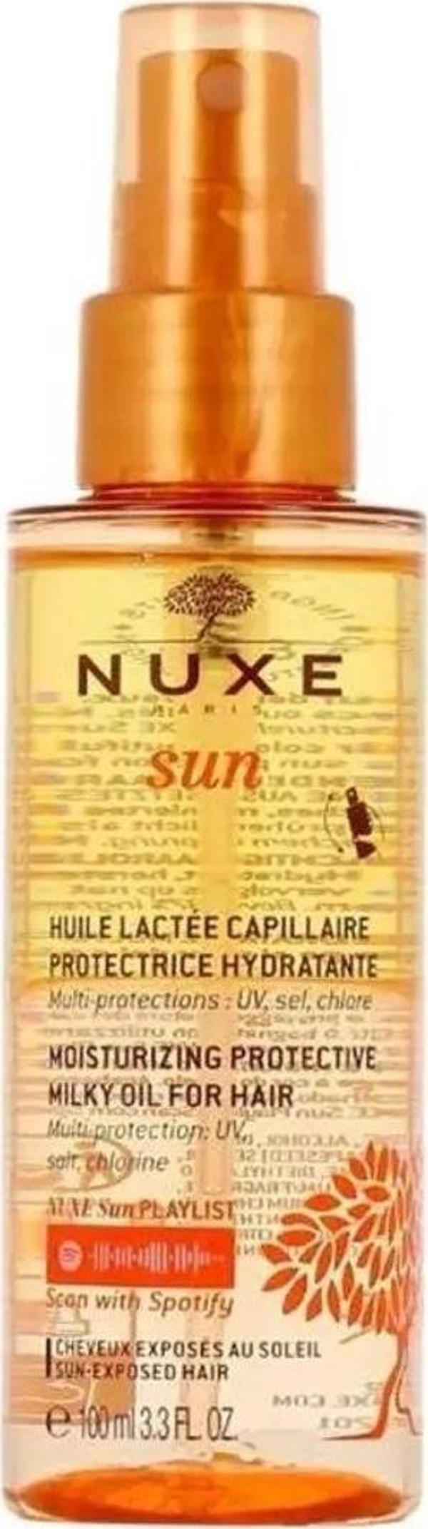 Nuxe Sun Moisturising Protective Milky Oil For Hair 100ml - Image 1