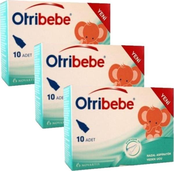 Otribebe Tek Kullanımlık Nazal Aspiratör Yedek Ucu Adet 3 Kutu - Image 1