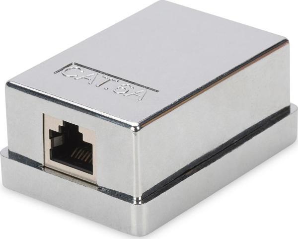 CAT 6A Sıva Üstü 1’li Kutu, Keystone Modül dahil, Zırhlı/Shielded - Image 1