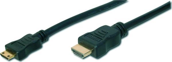 HDMI Highspeed Bağlantı Kablosu (HDMI 1.3), 1080p, HDMI Tip C  (mini) Erkek - HDMI Tip A Erkek, 3 me - Image 1