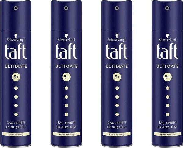 Taft Saç Spreyi Ultimate 250 Ml 4 Adet - Image 1