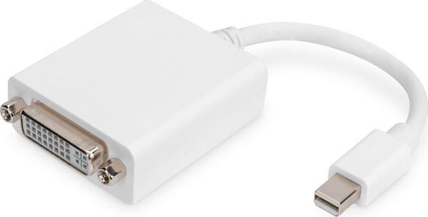 Mini DisplayPort (DP) &lt;-&gt; DVI-I Adaptörü, Kablolu, mini DP Erkek &lt;-&gt;- DVI-I (24+5) Dişi, - Image 1