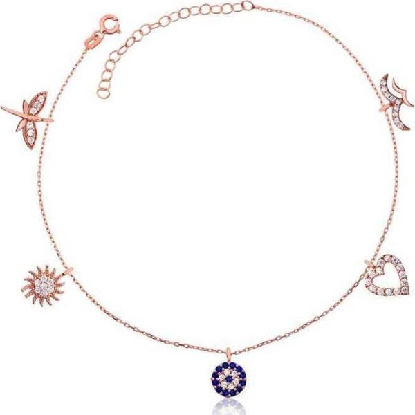 Gümüş Rose Şans Halhal - Image 1