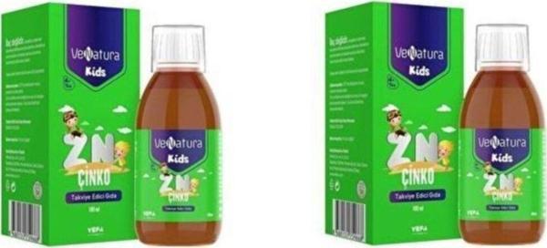 VeNatura Kids Çinko Şurup 100 Ml 2 Adet - Image 1