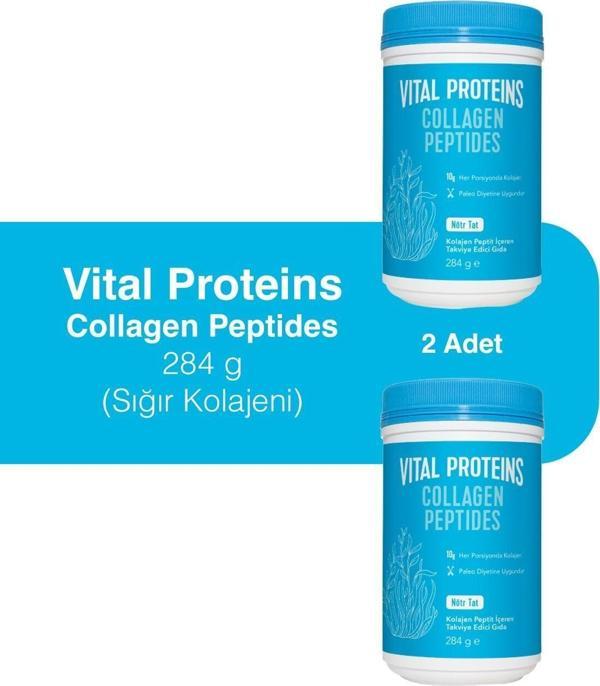 Vital Proteins Collagen Peptides 284  gr Aromasız - 2 Adet - Image 1