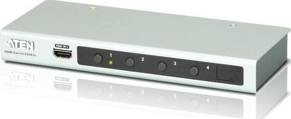 4 Port 4K HDMI Switch,  4 giriş -  1 çıkış, uzaktan kumanda ürünle birlikte gelmektedir&lt;br&gt;4-P - Image 1