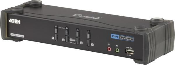 4 Port USB DVI Dual Link KVMP™(Keyboard/Video Monitor/Mouse) Periferi (Çevre Cihazlarla (USB) Bağlan - Image 1