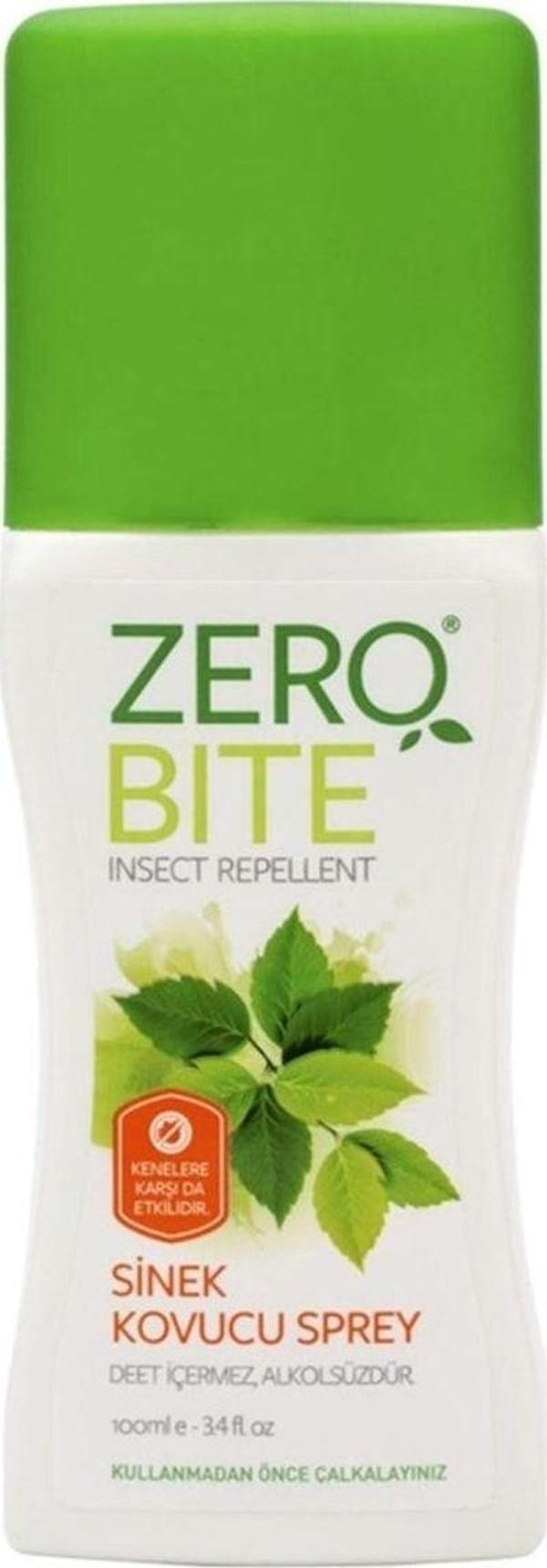 Zerobite Bitki Özlü Sinek Ve Kene Kovucu Sprey 100ml - Image 1