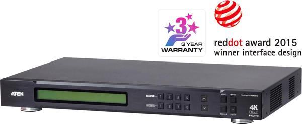4 x 4 True 4K HDMI Matrix Switch - Image 1