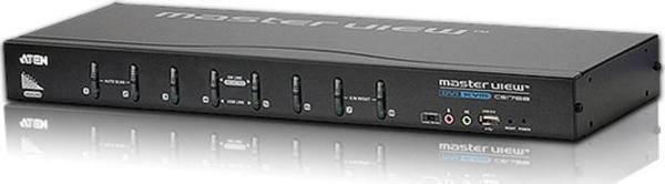 8 port&#039;lu USB 2.0 DVI KVMP™ Switch + konsol monitör bağlantısı DVI ya da VGA + 2 portlu USB (2. - Image 1