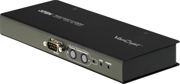 Cat 5 Ses / VGA Görüntü Sinyalı Uzatma Cihazı, Alıcı Ünitesi, 300 metre - Image 1