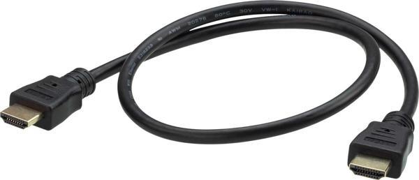 High Speed True 4K HDMI Ethernet Kablosu, 0.6 metre&lt;br&gt;0.6 m High Speed True 4K HDMI Cable wit - Image 1