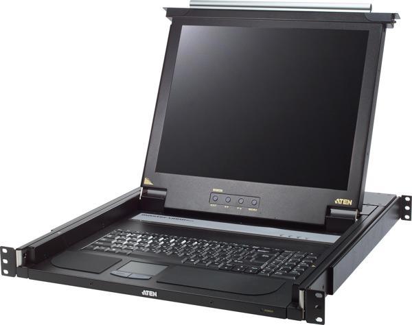Sürgülü Kasaya Sahip, KVM Switch&#039;i Olmayan, Türkçe Klavye, Touchpad ve 17&quot; LCD Ekranı Bulu - Image 1