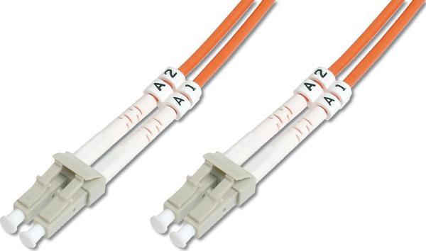 Beek LC-LC Fiber Optik Patch Kablo, Multimode OM 2 50/125 Duplex, 3.0mm, LSZH, 2 metre - Image 1