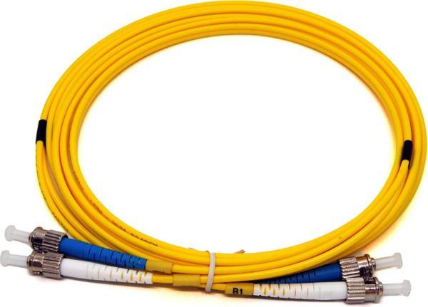 Beek ST-ST Fiber Optik Patch Kablo, 9/125 µ, Singlemode, 3.0mm, Duplex, OS2, LSZH, 2 metre - Image 1
