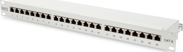 Digitus 19 Inch 24 port CAT-6 FTP Patch Panel, Zırhlı - Image 1