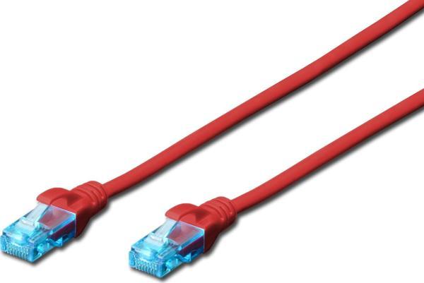 Beek CAT. 5E Patch Kablo, UTP, 1 metre, AWG 26, Kırmızı Renk - Image 1