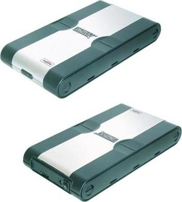 Digitus 3,5 Inch SATA HDD için 3,5 Inch Harici Kutu, Plastik/Alüminyum, Bağlantı arayüzü SATA,Vidalı - Image 1
