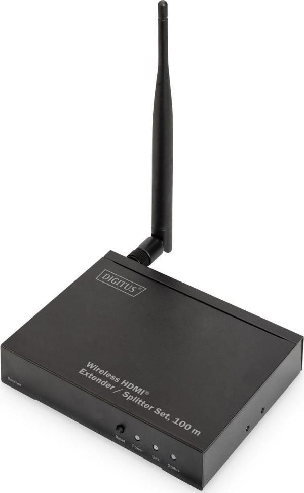 Digitus Alıcı (Receiver) Ünite, Kablosuz HDMI Sinyal Uzatma &amp; Çoklayıcı Seti için, 100 metre&lt; - Image 1