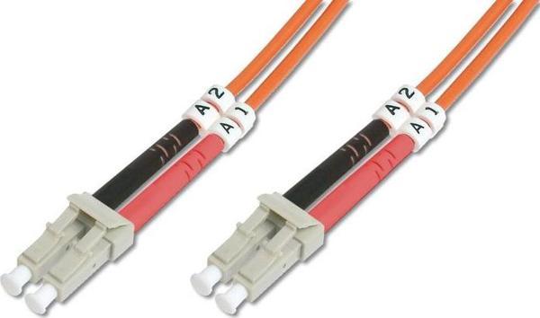 Digitus ST-SC Fiber Optik Patch Kablo, 1 metre, Multimode, Duplex, 62.5/125 - Image 1