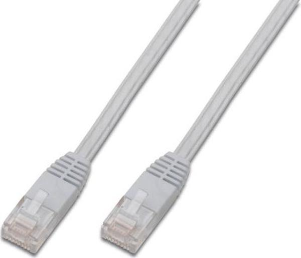 Digitus Yassı Patch Kablo, UTP, CAT. 5E, 7.5 metre, AWG 30/7, Beyaz Renk, RAL9003 - Image 1