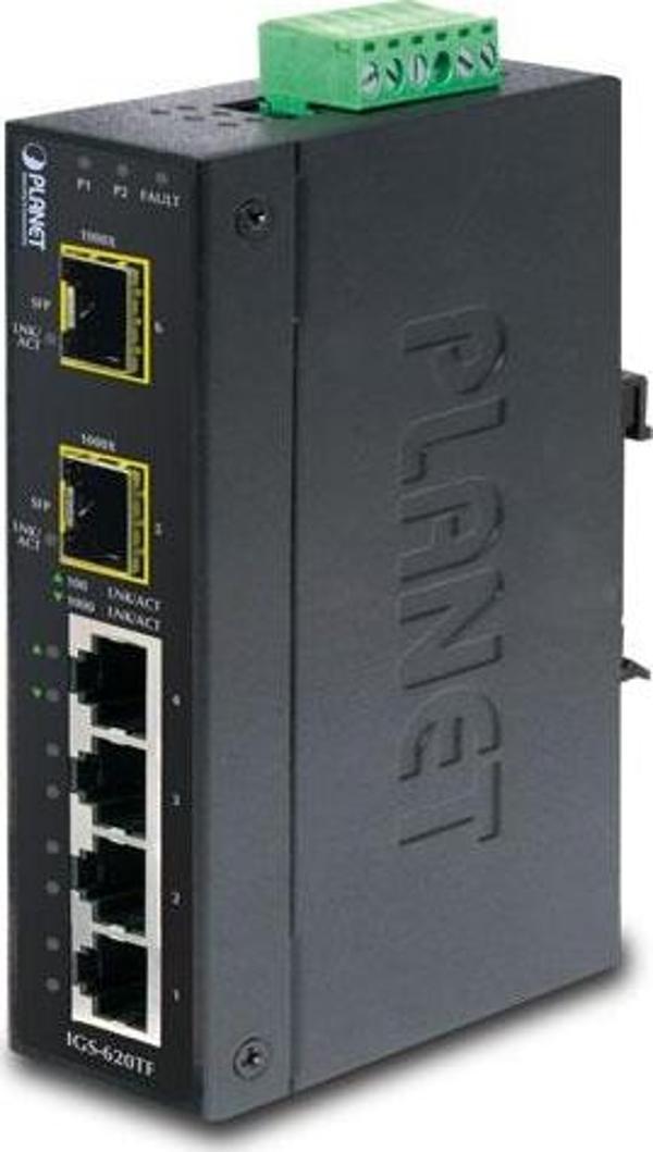 Endüstriyel Tip Yönetilemeyen Ethernet Switch (Industrial Unmanaged Ethernet Switch)&lt;br&gt;4 x 10 - Image 1