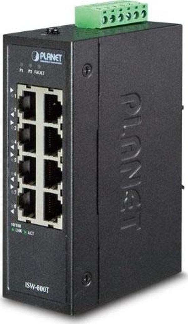 Endüstriyel Tip Yönetilemeyen Kompakt Ethernet Switch (Industrial Unmanaged Ethernet Switch)&lt;br&g - Image 1