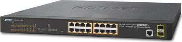 Yönetilebilir Gigabit Switch (Managed Gigabit Switch)&lt;br&gt;16-Port 10/100/1000T 802.3at/af PoE+  - Image 1