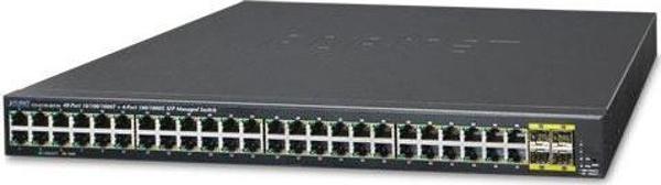 Yönetilebilir Gigabit Switch (Managed Gigabit Switch)&lt;br&gt;48-Port 10/100/1000Base-T&lt;br&gt;4- - Image 1