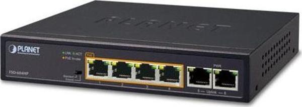 Yönetilemeyen Masaüstü Tip Switch (Unmanaged Desktop Switch)&lt;br&gt; 4-Port 10/100TX IEEE 802.3at/ - Image 1