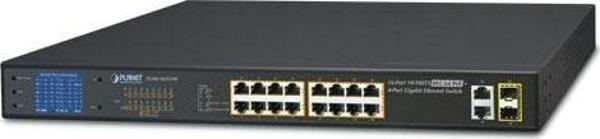 Yönetilemeyen Switch (Unmanaged Switch)&lt;br&gt;16-Port 10/100TX IEEE 802.3at/af PoE+ Injector (Por - Image 1