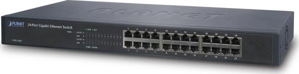 Yönetilemeyen Switch (Unmanaged Switch)&lt;br&gt;24 Port 10/100/1000Base-T - Image 1