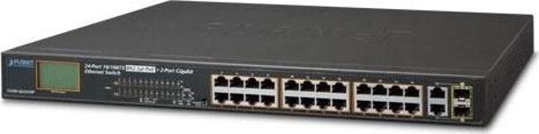 Yönetilemeyen Switch (Unmanaged Switch)&lt;br&gt;24-Port 10/100Base-T IEEE 802.3at/af PoE+ injector  - Image 1