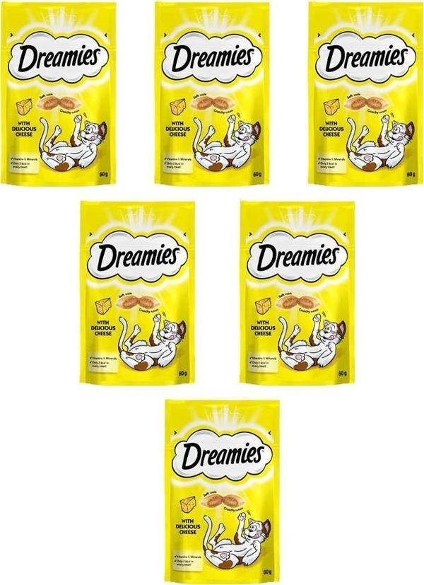 Dreamies Peynirli Kedi Ödülü 60 gr x 6 - Image 1