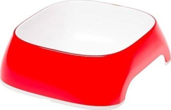Ferplast Glam Medium Melamin Mama Kabı Kırmızı 0.75 Lt - Image 1