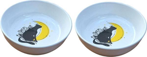 Glipet 2'li Yıkanabilir Seramik Mama Ve Su Kabı 14 Cm 250 Ml no:5 - Image 1