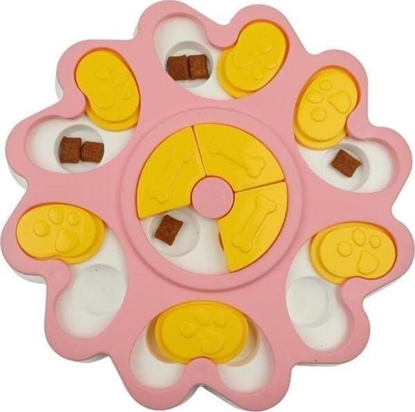 Glipet Köpek Bulmacası ve Oyuncağı Papatya Pembe - Image 1