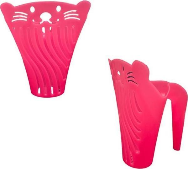 Glipet Plastik V Kedi Figürlü Kum Küreği Pembe - Image 1