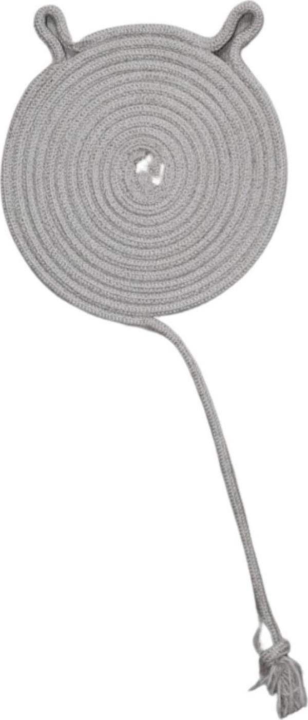 Glipet Jut Kumaş Kedi Desenli Tırmala Paspası 20*20 Cm Beyaz - Image 1