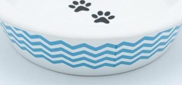 Glipet Seramik Köpek Mama Ve Su Kabı Pati 20x5cm - Image 1