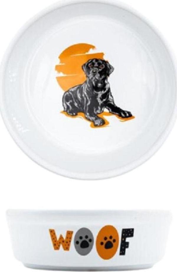 Glipet Yıkanabilir Seramik Mama Ve Su Kabı 16 cm 400 ml No-9 - Image 1