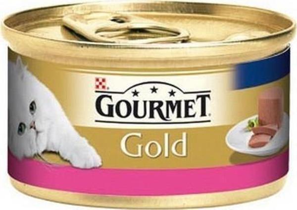 Gourmet Gold Kıyılmış Sığır Etli Konserve Kedi Maması 85Gr - Image 1