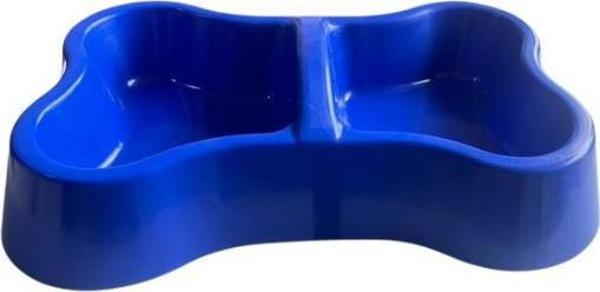 Miapet Plastik Kemik Kedi-Köpek Mama ve Su Kabı 400/400 ml Pembe - Image 1