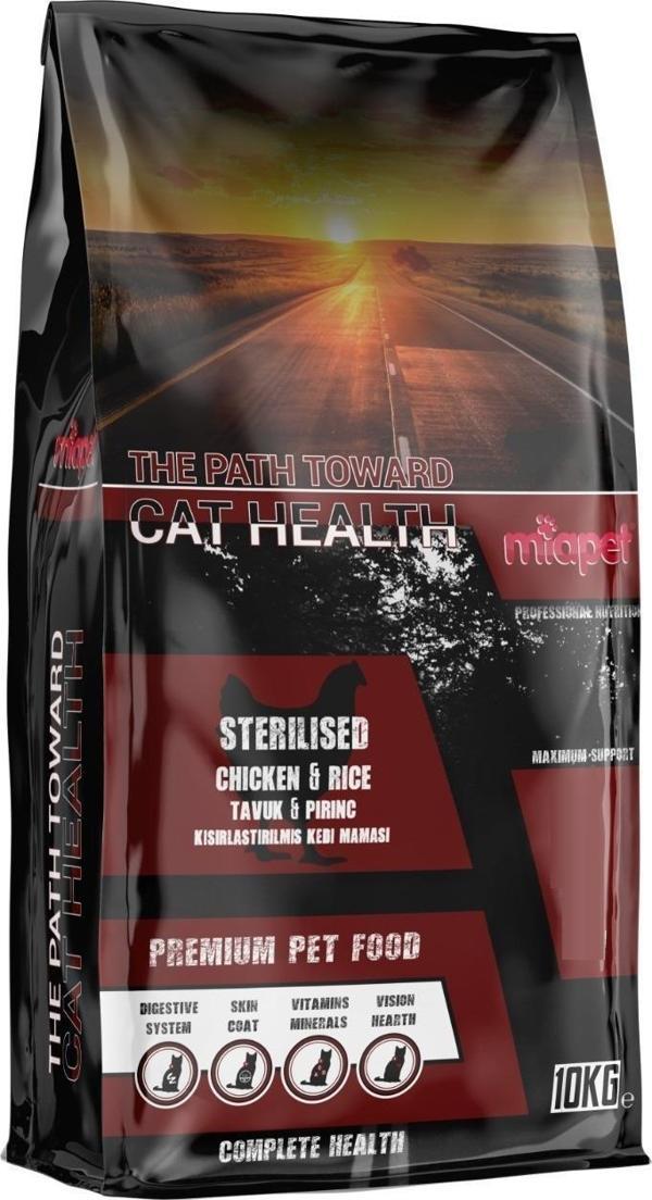 Miapet Tavuklu Kısırlaştırılmış Kedi Maması 10 KG - Image 1