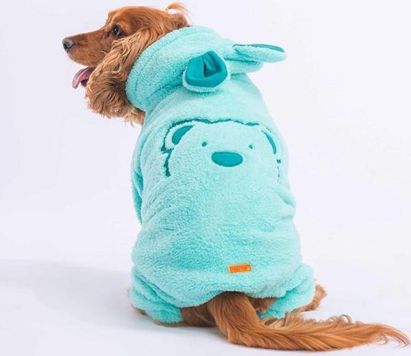 Pawstar Mint Koala Küçük Irk Peluş Tulum Köpek Tulumu Köpek Kıyafeti Kedi Kıyafeti L - Image 1