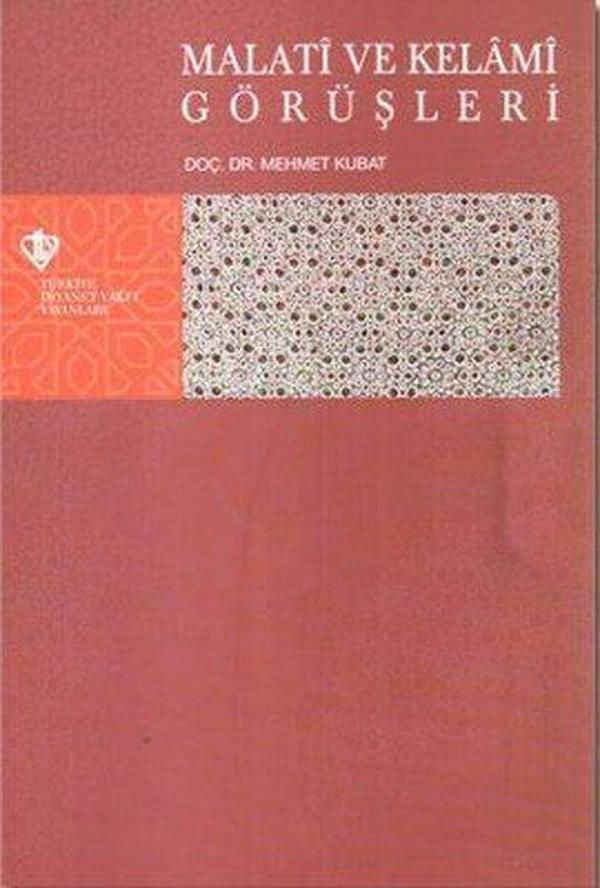 Malati ve Kelami Görüşleri - Türkiye Diyanet Vakfı Yayınları - Image 1