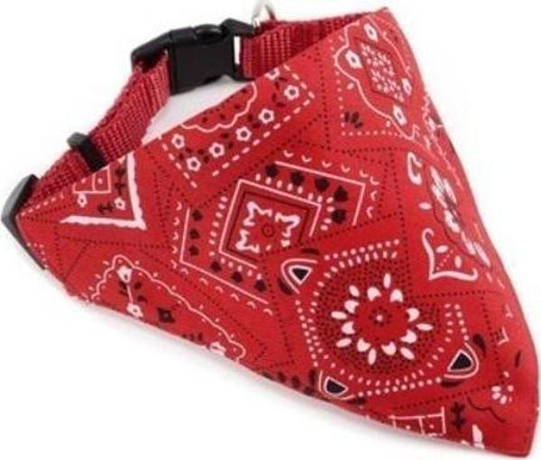 Miapet Fularlı Boyun Tasması Kırmızı - Image 1