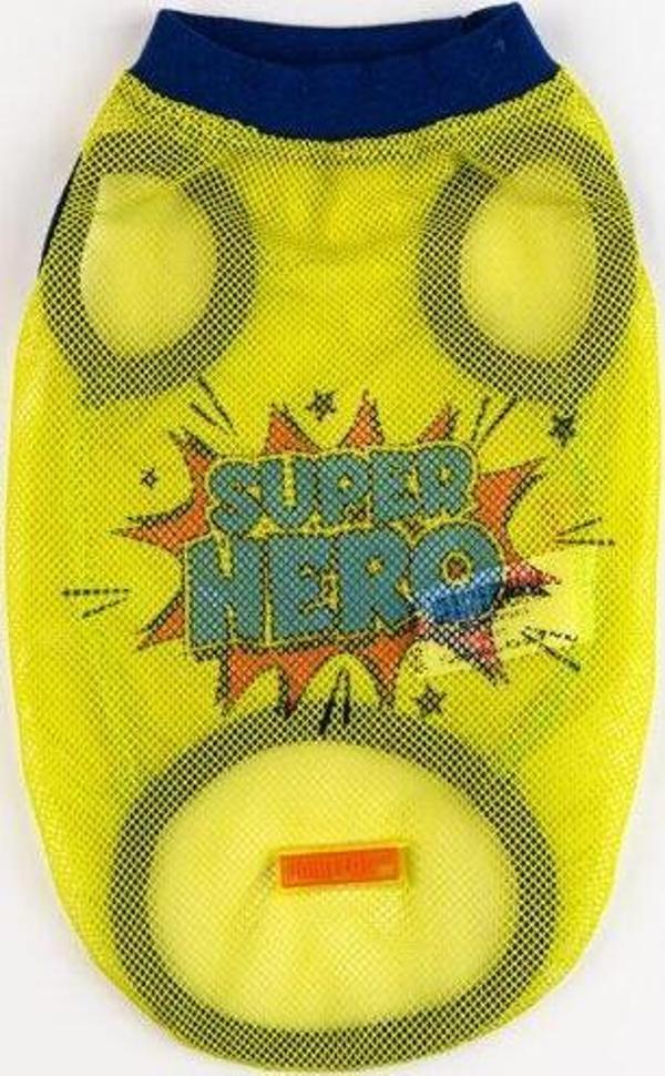 Pawstar Süper Hero Kedi Köpek Tişörtü - Kedi Köpek Kıyafeti Medium - Image 1
