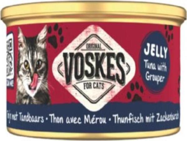 VOSKES TON BALIĞI ve ORFOZ KEDİ KONSERVESİ 85GR - Image 1