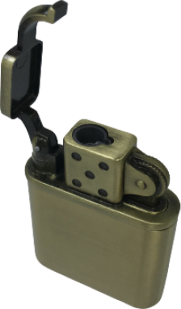Kişiye Özel İBİKLİ GAZLI METAL TURBO ÇAKMAK - Image 1